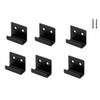 FAFEFC 6 Pieces of Stainless Steel Tile Hanging Code Heavy