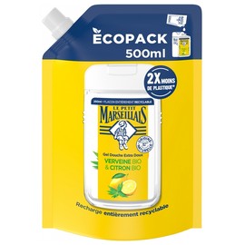 Le Petit Marseillais Extra Gentle Shower Gel Organic Verbena & Lemon Eco-Refill 500 ml