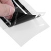 A ABSOPRO Car Bonnet Striped Pattern Outdoor Sticker Replacement Black