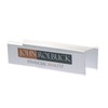 Source One Deluxe Clear Acrylic Cubicle Sign Holder & Name