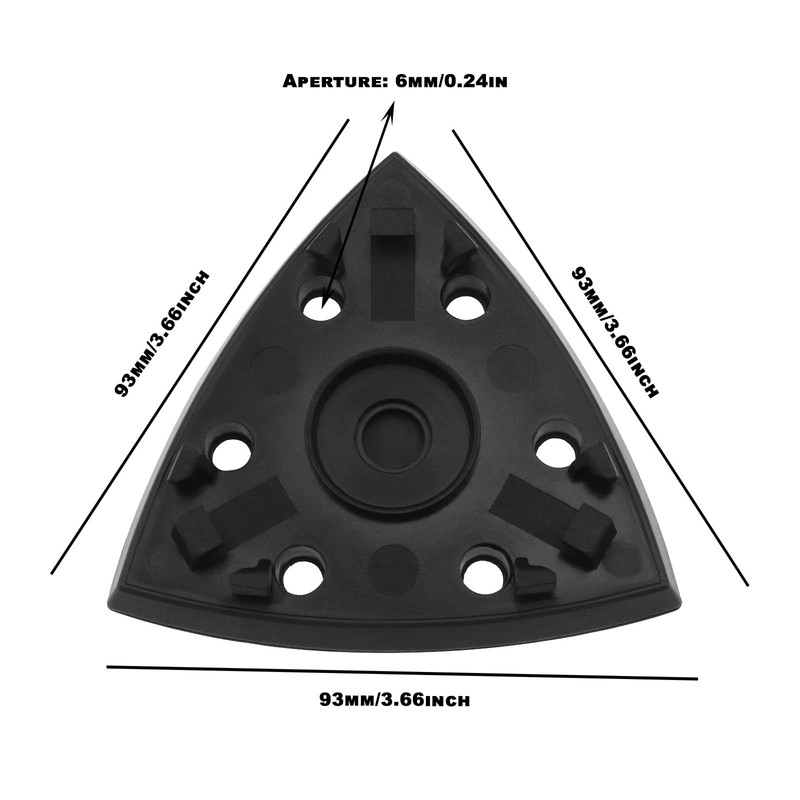 ECSiNG Hook & Loop Backing Pad 2608000149 Compatible with Bosch