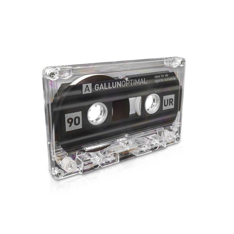GALLUNOPTIMAL UR90 Audio Cassettes (UR) 90 Minutes - Empty Cassettes