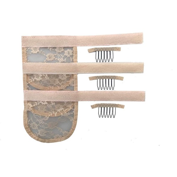 BLICAP 3Pcs/Lot Magic Buckle Lace Base For Ponytail 5X5inch Hair