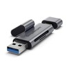 Simplecom CR402 SuperSpeed USB-C and USB-A SD/MicroSD Card Reader USB