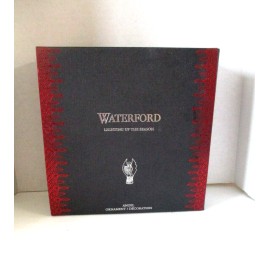 waterford®crystal WATERFORD 2018 ANGEL CHRISTMAS ORNAMENT PLAYING HARP NIB #40031798 K1