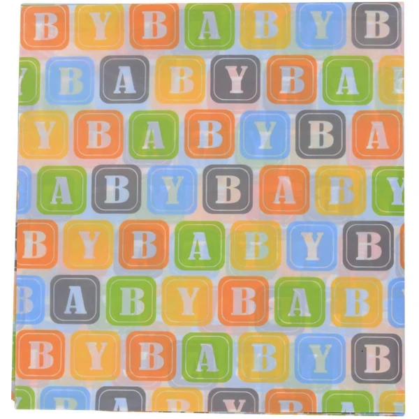 GIANT WRAP BAG: Baby Shower 36 x 44 inch Large