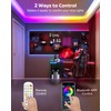 Aclorol LED Neon Rope Light 4M 240 LEDs Flexible USB
