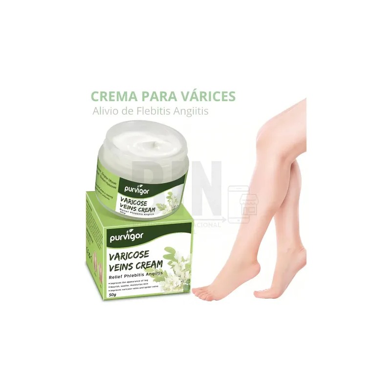 Crema Para Varices Alivia Dolor Venas Extractos Naturales