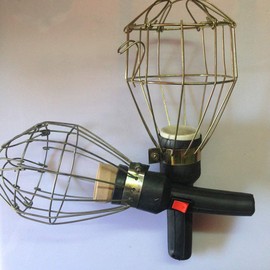 6pcs Metal Lamp Bulb Guard Clamp Light Bulb Cage Guard Metal Lamp Cage Vintage Light Hanging Industrial Covers Pendant Decor for Home Bar