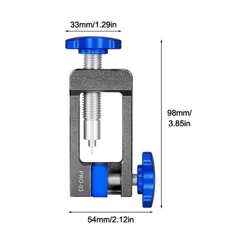 DONGKER Bicycle Hydraulic Hose Fitting Insert Tool,Needle Driver Insertion Tool