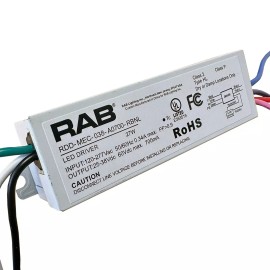 RAB LED Driver 69506 RDD-MEC-038-A0700-RBNL 700mA 25-38VDC Output 27W Max Load