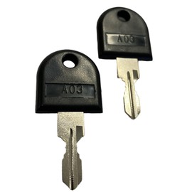 2 Keys for Yukon/Harbor Freight Toolboxes Codes A00-A23 SafeCo Brands (A02)