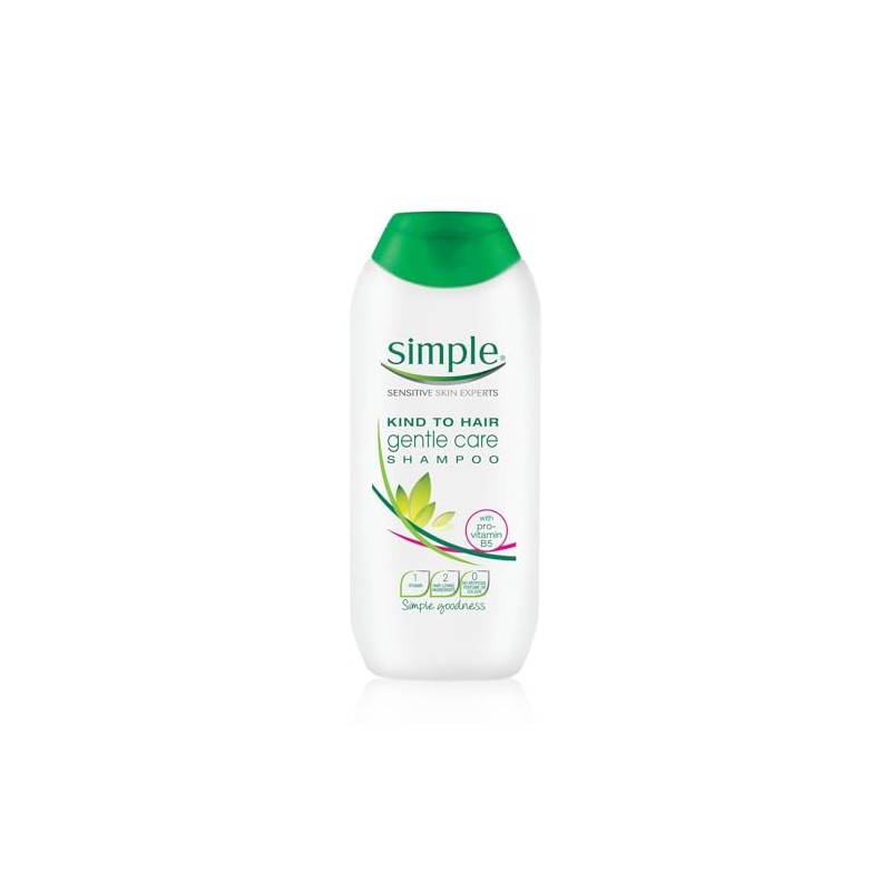 Simple Kind to Hair Shampoo+ Conditioner Set 3x200ml Daily Gentle