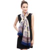 Lina & Lily Elephant Boho Print Women's Scarf Shawl Wrap