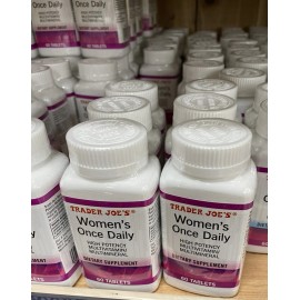 Trader Joe’s Women’s Once Daily Multivitamin Multimineral 60 Tablets