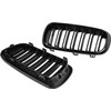 Double Bridge Glossy Black Front Kidney Grill Grilles for F15