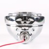 DAONUE 4.5inch Chrome Fog Light Kit Motorcycle Passing Light with