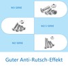 M2 M2.5 M3 Bolts and Nuts Set, 880 Pcs Metric