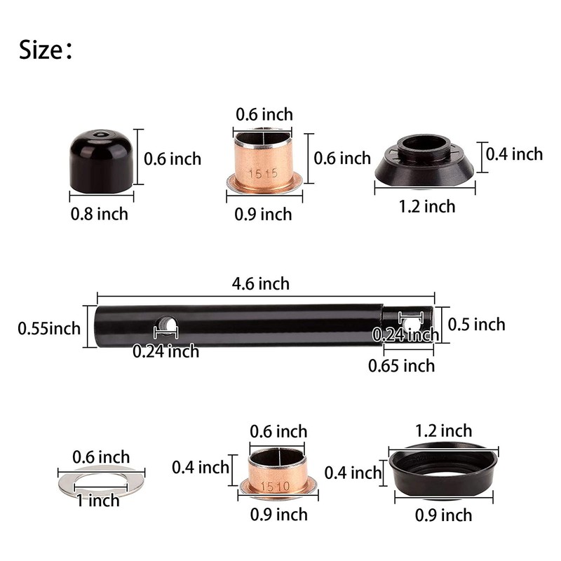 Golf Cart King Pin and Bushing Kit J38 23528 00