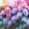 Plain candy floss bags 'On Header' x 100