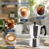 Supvision 6 Cup Moka Pot Aluminum 300ml Italian Coffee Maker