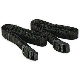 Therm-a-Rest Camping and Backpacking Accessory Straps, 2-Count, 60-Inch, Black