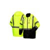 Pyramex RP3110X4 RP31 Series Parkas Class 3 parka in lime