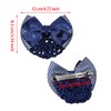 Penta Angel Bowknot Hair Snood Net Barrette 2Pcs Elastic Crochet