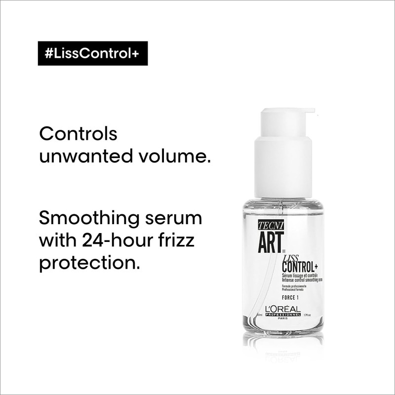 L'Oréal Professionnel Paris Tecni.ART Liss Control+ Intensely Smoothing Styling Serum
