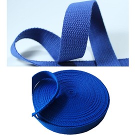 VIAILI SYMIE Heavy Cotton Webbing 1 Inch Wide 10 Yard for Webbing Bag Handles, Bag Strap,Tote Bag Webbing，Cloth Belt,Making Outdoor Supplies (Khaki, 1 inch)