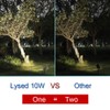 Lysed 10W Low Voltage LED Landscape Lights, Bowfishing Lights Warm