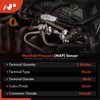 A-Premium Fuel Tank Pressure Sensor [3 Pins] Compatible with Toyota