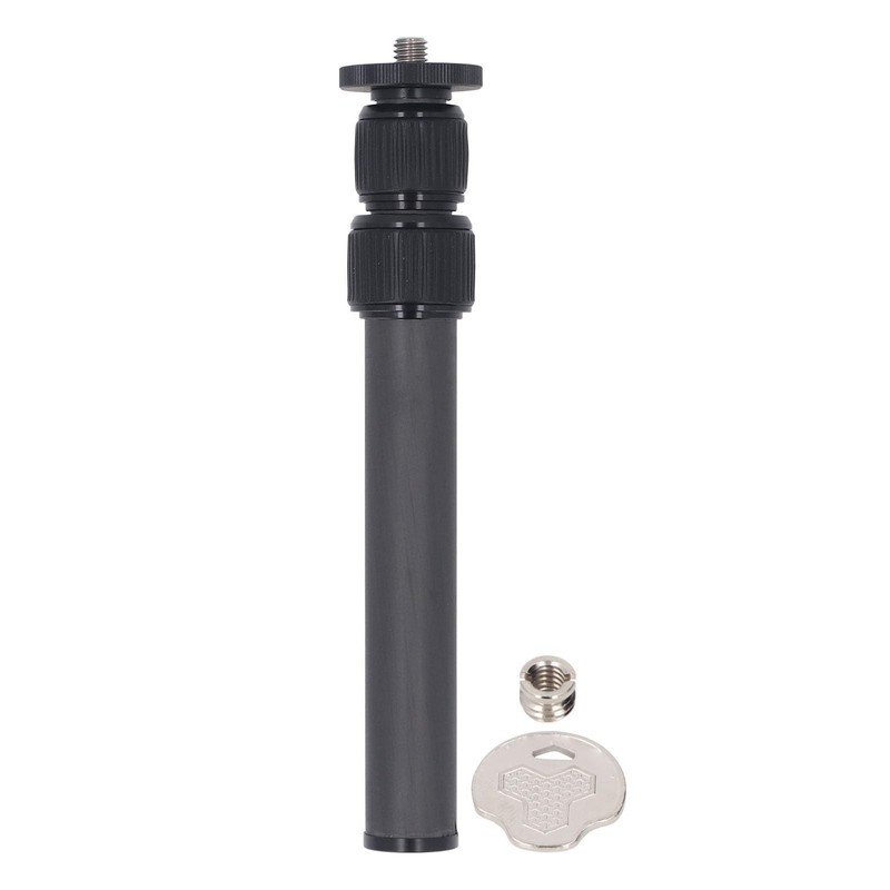 Carbon Fiber Tripod Extension Tube 3 Section Center Column Extender