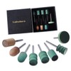 Leather Edge Burnishing Bits for Rotary Tools - Set of