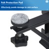 A-KARCK Undermount Sink Brackets for Narrow Cabinet, Sink Repair Kit