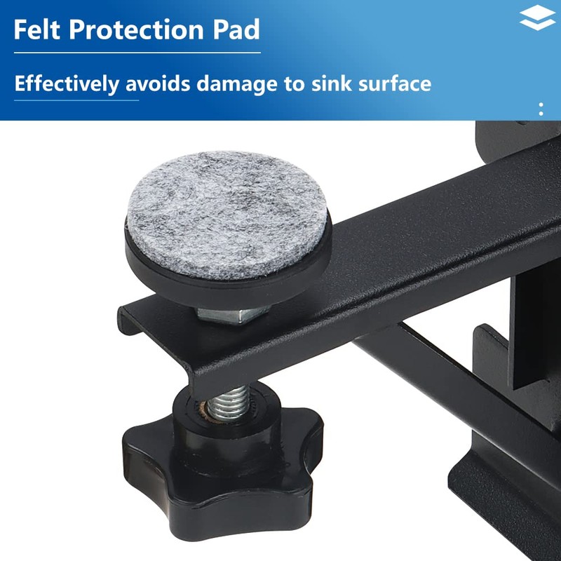 A-KARCK Undermount Sink Brackets for Narrow Cabinet, Sink Repair Kit