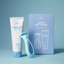 Flu (callus razor + intensive repair foot cream 100g) perfect foot care set / 플루 (발각질면도기+인텐시브 리페어 풋크림100g) 퍼펙트 풋케어 세트