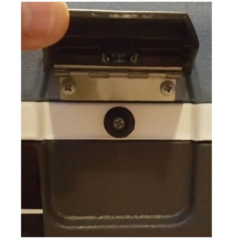 Igloo Cooler ハイブリッドステンレススチール/プラスチックラッチポスト&ネジ 2個パック