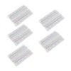 5Pcs Solderless Breadboard Bread Board 400 Tie Points Contacts