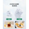 Silonn Countertop Ice Maker, 9 Cubes Ready in 6 Mins,