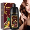 Instant Black Hair Shampoo Hair Colour Shampoo for Grey Hair,