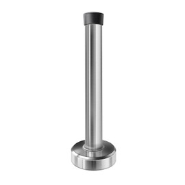 OrangeClub Wandtürstopper Edelstahl Türanschlag Stopper Wandmontage Türstopper mit Gummi Puffer Enthält Befestigungsmittel (12cm)