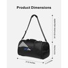 NPBAG Convertible Garment Duffle Bags for Travel - Carry on