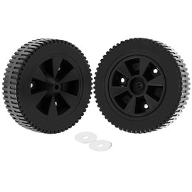 G437-0037-W1 7 Inch Grill Wheels Replacement Parts for Charbroil Grill Replacement Parts Wheels Kit 463347017 463376017 463436215 Charbroil Performance Gas2coal Parts Kenmore 415.16537900 Grill Wheels