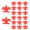 On-Q AC1051-KH-20 Keyhole Post Clips (20 Pack), Red
