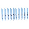 SING F LTD 10Pcs S922BF 150mm Reciprocating Sabre Saw Blades