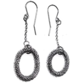 StainlessSteel JEWELRY FASHION Mesh Oval Fish Hook