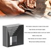 8Pcs Leather Cutting Mold Alloy Steel Square Shape Leather Punching