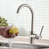 FLG Single Hole Hot Cold Water Mixer Sink Kitchen Faucets