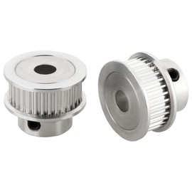 Turmberg3D - 2x GT2 timing belt pulley drive - 60 teeth - bore diameter: 5 mm - belt width: 10 mm (GT2-10 · 60T · Ø5)